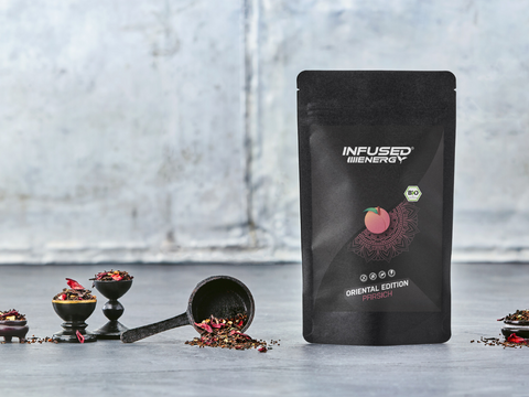 Infused energy - Peach iced tea