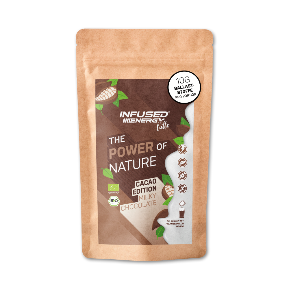 Infused energy latte - Cacao