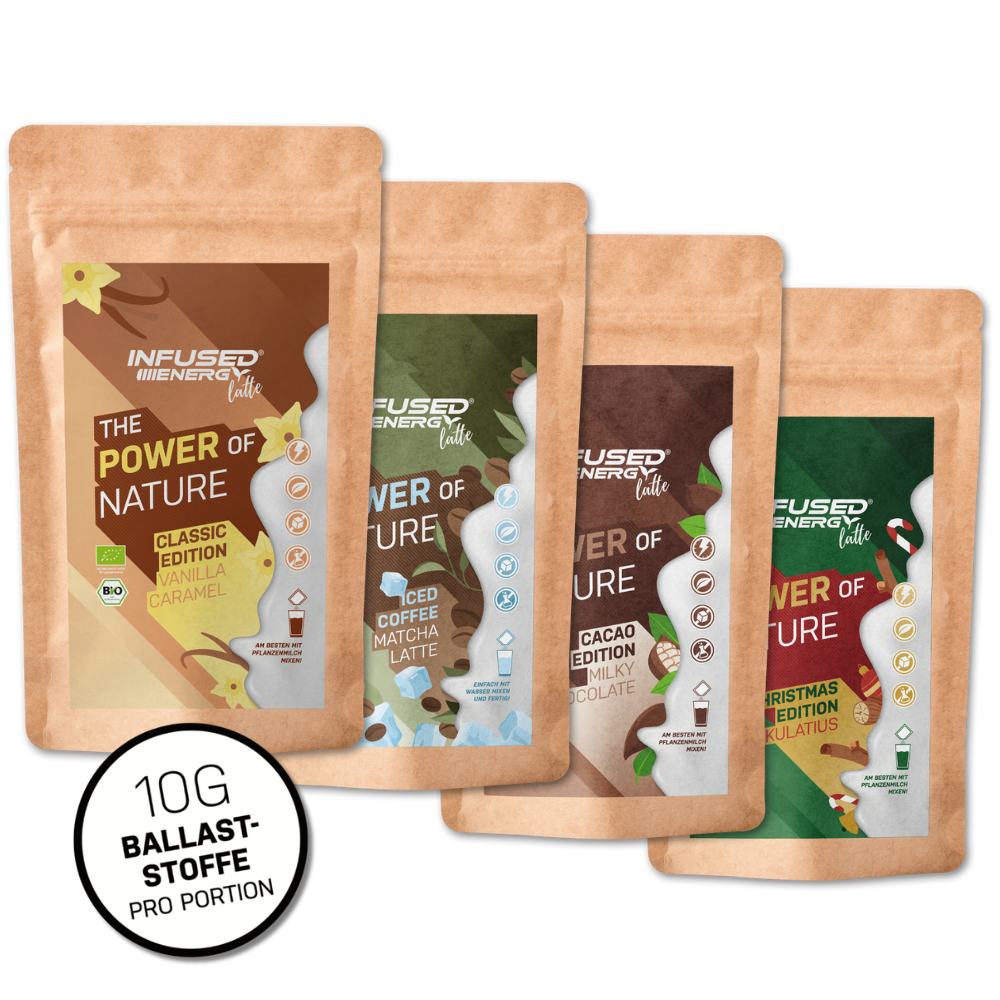 Energy latte - vanilla caramel