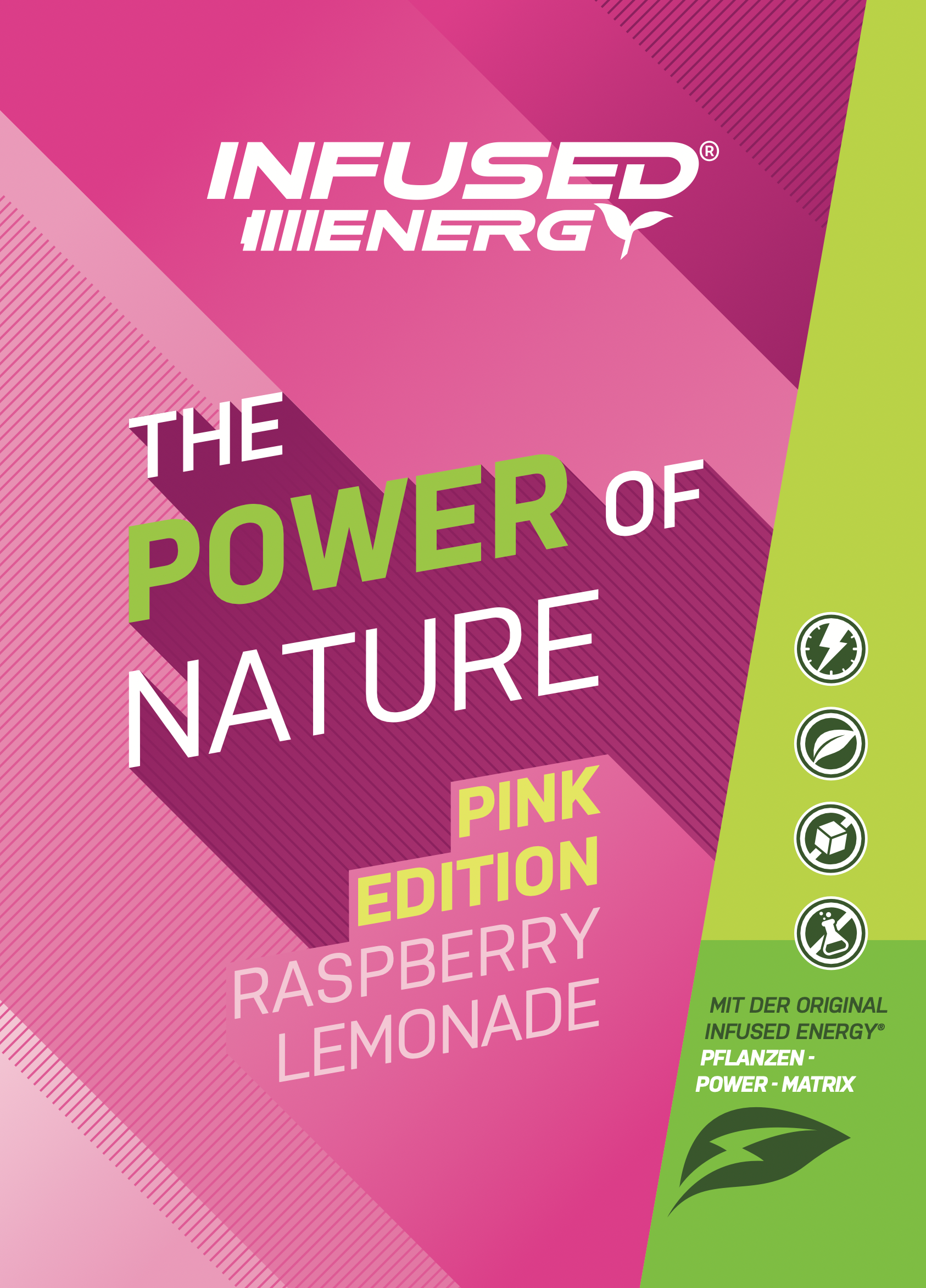 Infused energy Extrakt - Pink Lemonade