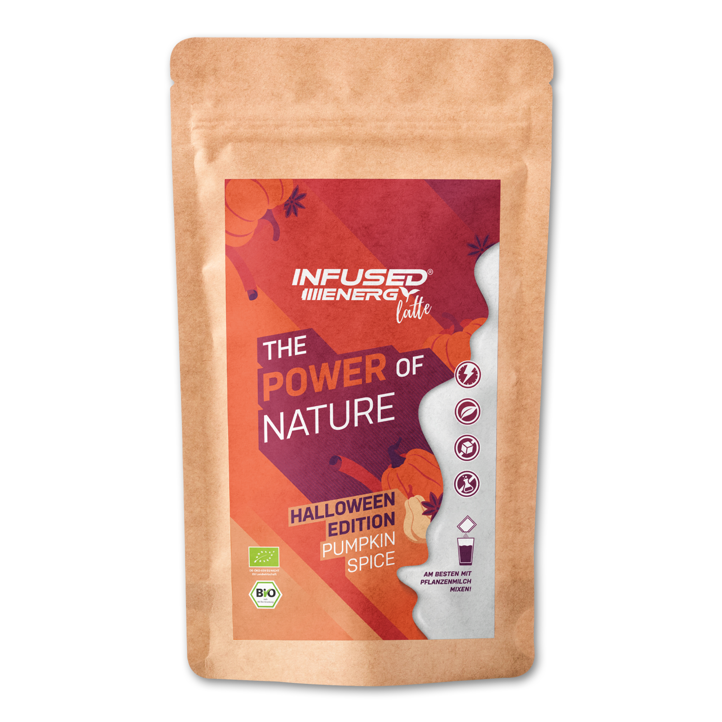 Infused energy latte - Pumpkin-Spice