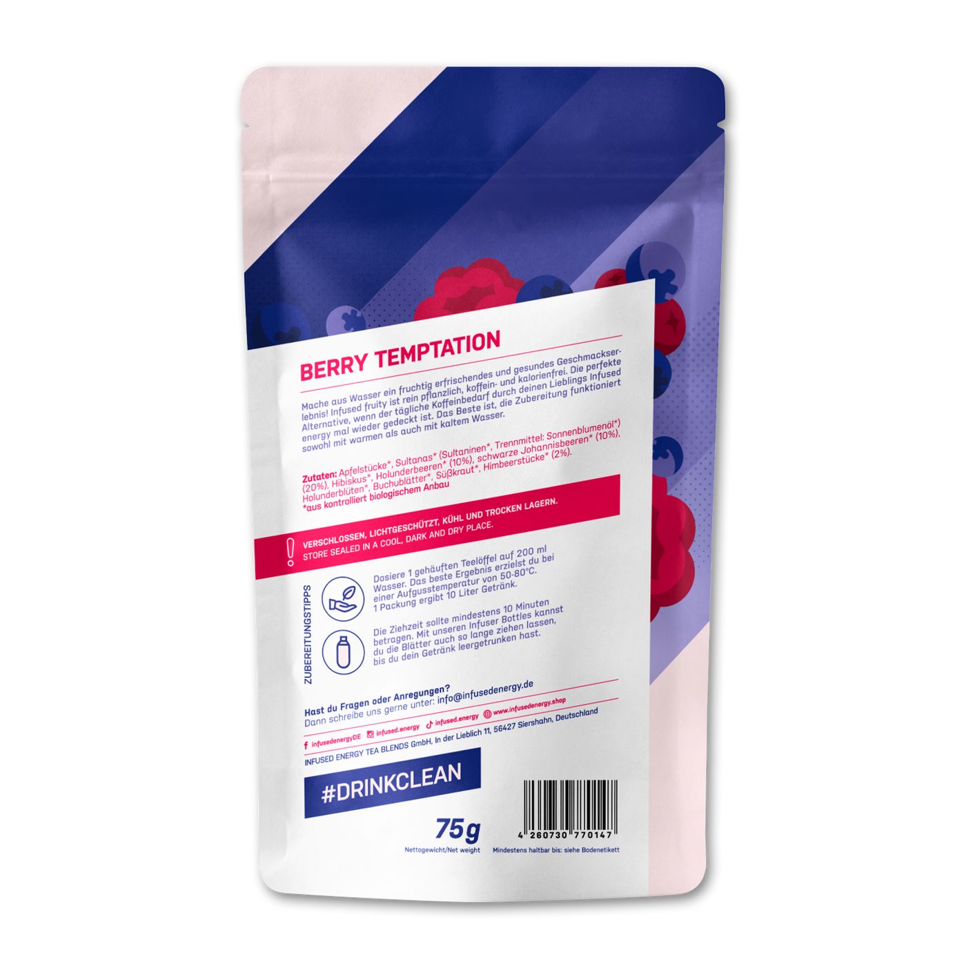 Infused fruity - Berry Temptation